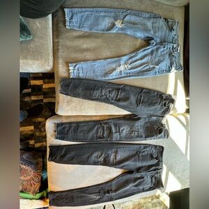 Ripped jeans from Zara